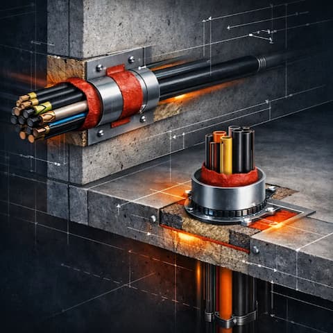 Огнестойкие кабельные проходки: полное руководство