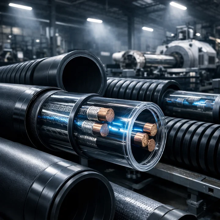 В Москве создали новые полимерные трубы для защиты кабеля